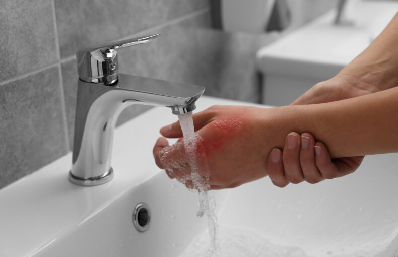 Cool with Running Water