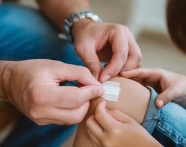 first aid for grazes