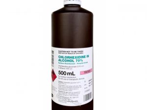 CHLORHEXIDINE & ALCOHOL 70% 500ML