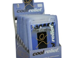 COOL RELIEF SPORTS GEL PATCH PKT 6 - BOX OF 10