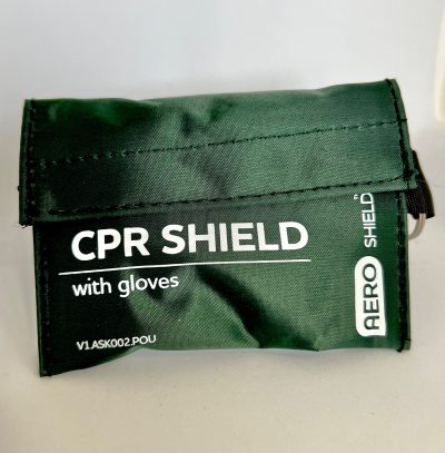 CPR resuscitation mask on key ring