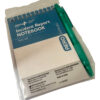 first aid notebook and incident report