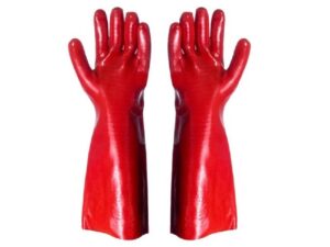 RED PVC Gloves