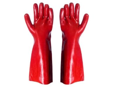 RED PVC Gloves