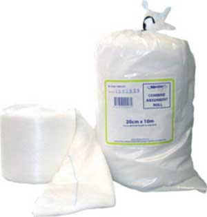 COMBINE ROLL 10CMx10M NON STERILE ABSORBENT