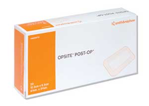 OPSITE POST OP 6.5X5CM BOX 100 W/PROOF 1
