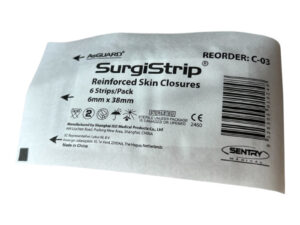 SKIN CLOSURE- SURGI STRIP (6) 6x38mm