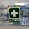 LARGE CLEAR CASE & CONTENTS