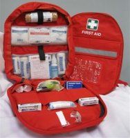 BACK PACK First Aid Kit- RED 1