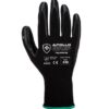 GLOVES NITRILE - NYLON BLACK (Pair)