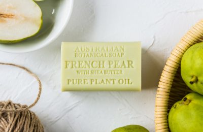 Botanical Australian Soap- French Pear with Shea Butter
