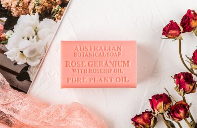 Botanical Australian Soap- Rose Geranium
