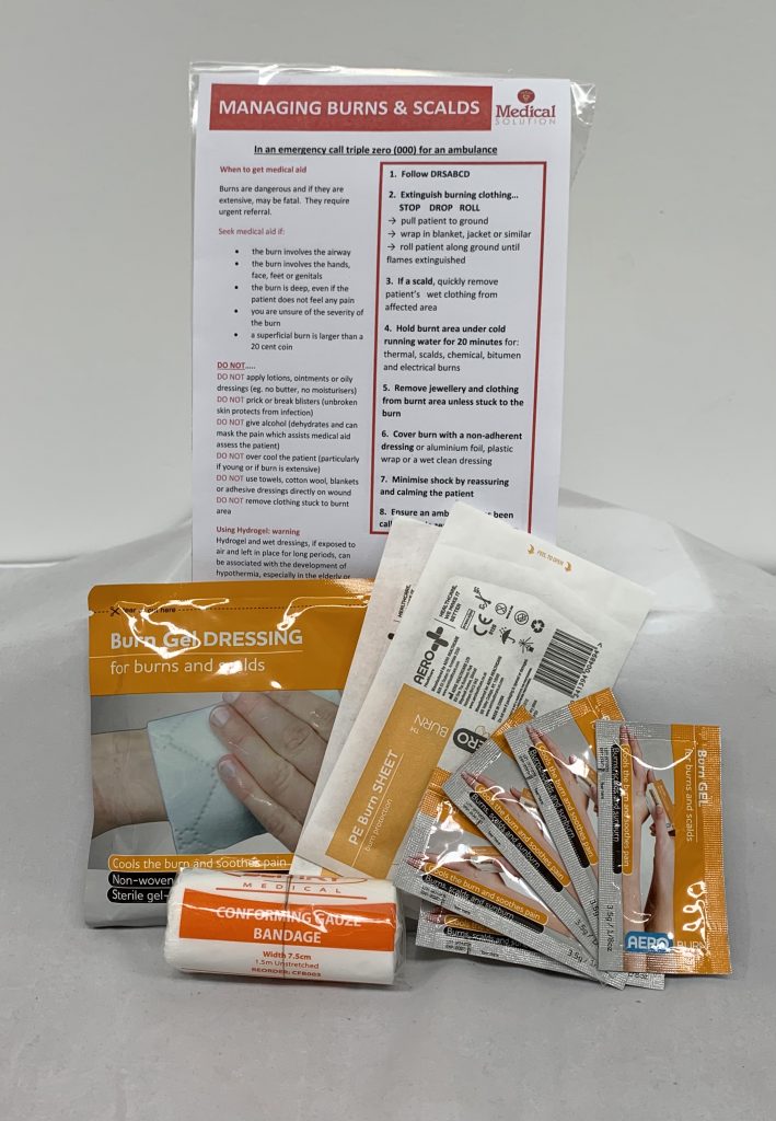 Buy Burn Module For Burn First Aid>>Medical Solution Burn First Aid Kits