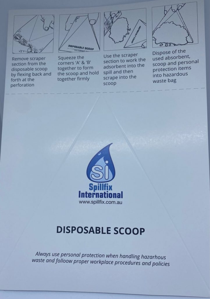 Buy Disposable Scoop From Medical Solution>>infectious Waste Cleau Up