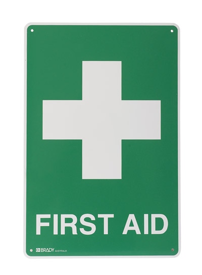 first aid signs