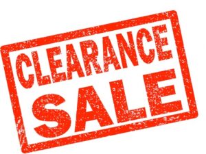 Clearance Items